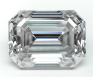 エメラルドカットダイヤモンド