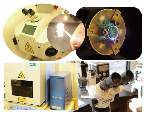 シルバーアクセサリー教室の設備