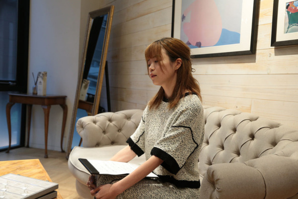 YOjewelry笠井葉さんインタビューの様子⑧