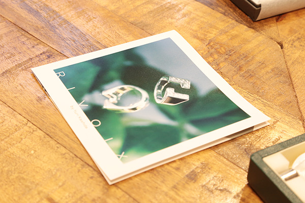 RIVOIX JEWELRY リーフレット
