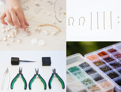 パーツ組ピアスの作り方解説　道具