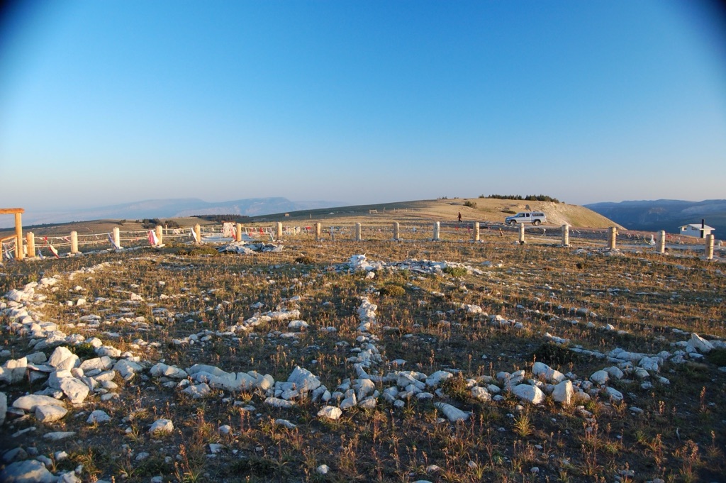 ワイオミング州のビッグホーン メディスン ホイール