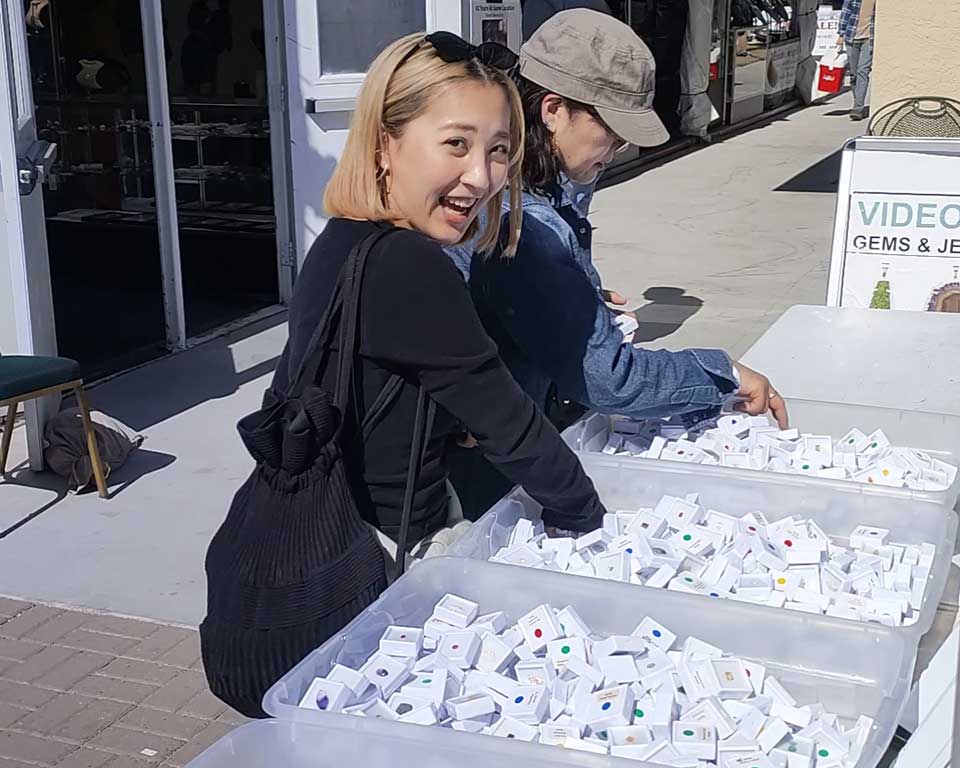 ツーソンジェムショー 天然石仕入れ