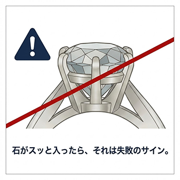 原型で石が入るNG