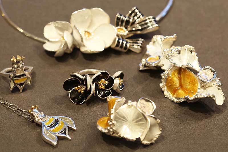 Cocoan　銀粘土作品