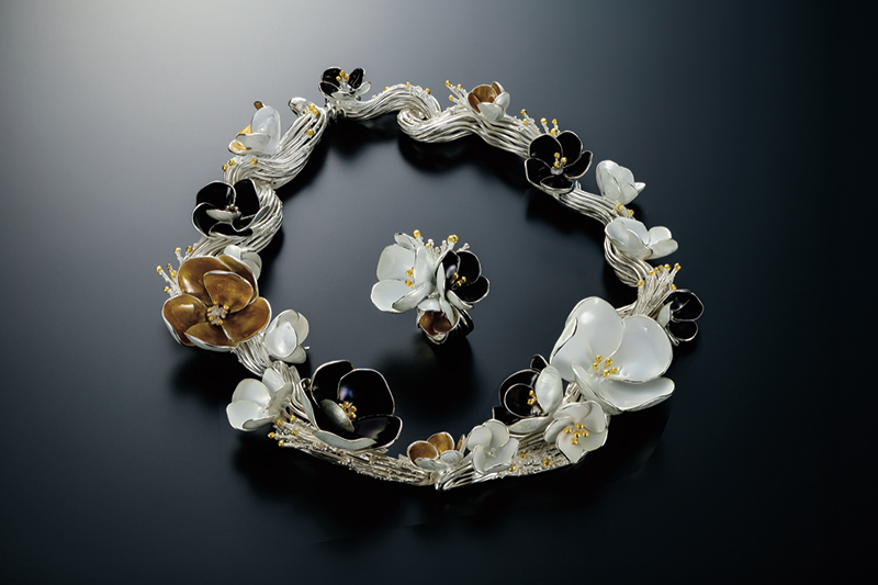 内田直子銀粘土作品