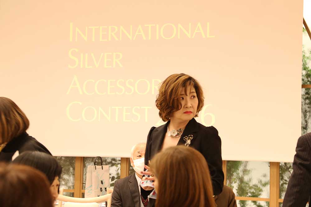 銀粘土コンテスト表彰会場