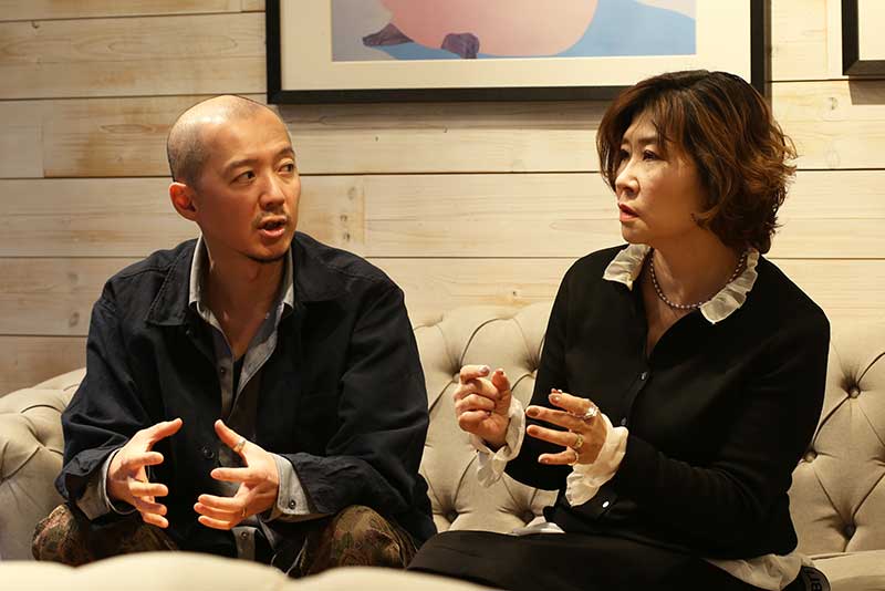 Cocoanデザイナー内田直子　ラヴァーグ講師岡野