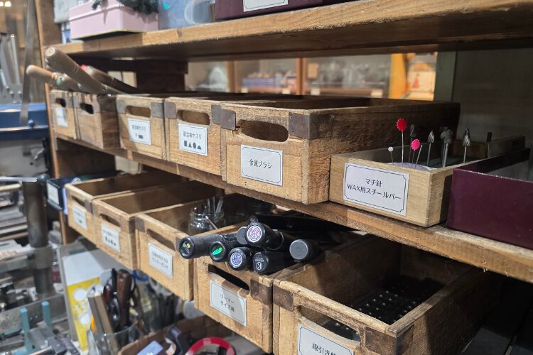 使い放題のジュエリー工具