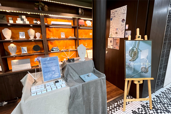 ジュエリーイベントの纏い満ちる展